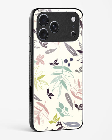 Autumn Leaves Glass Case Phone Cover (Apple)