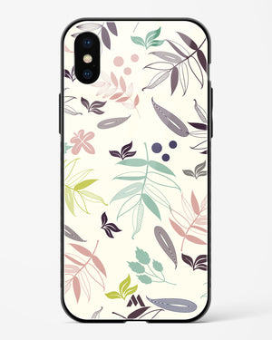 Autumn Leaves Glass Case Phone Cover (Apple)