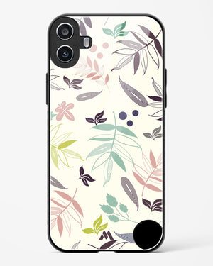 Autumn Leaves Glass Case Phone Cover (Nothing)