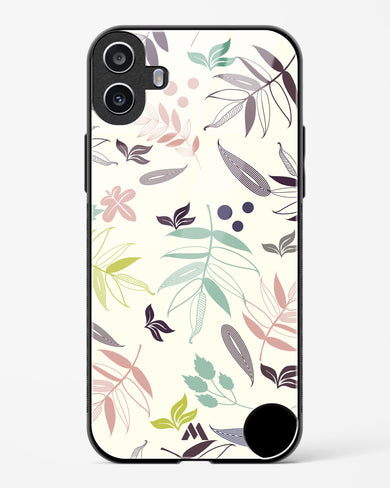 Autumn Leaves Glass Case Phone Cover (Nothing)