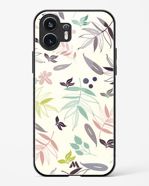 Autumn Leaves Glass Case Phone Cover (Nothing)