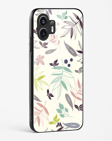 Autumn Leaves Glass Case Phone Cover (Nothing)