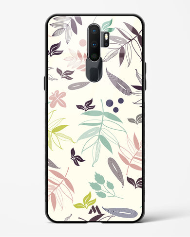 Autumn Leaves Glass Case Phone Cover-(Oppo)