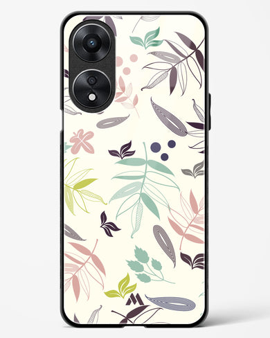 Autumn Leaves Glass Case Phone Cover-(Oppo)