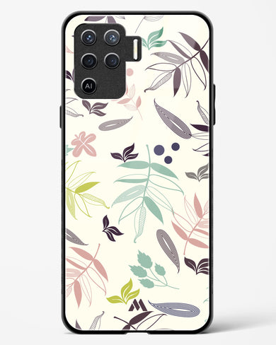 Autumn Leaves Glass Case Phone Cover-(Oppo)