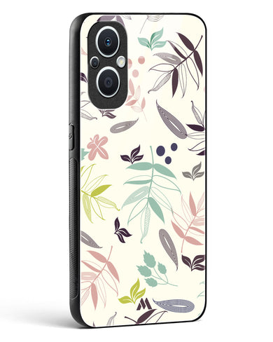 Autumn Leaves Glass Case Phone Cover-(Oppo)