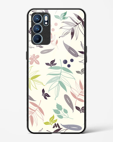 Autumn Leaves Glass Case Phone Cover-(Oppo)