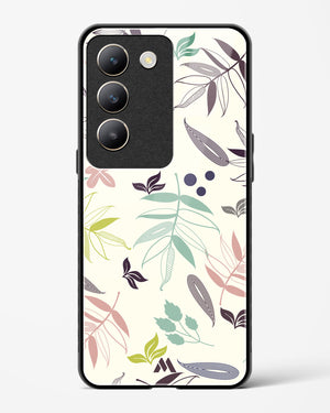 Autumn Leaves Glass Case Phone Cover (Vivo)