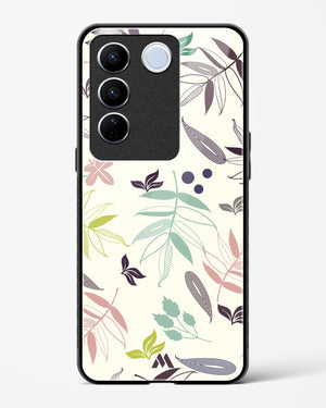 Autumn Leaves Glass Case Phone Cover-(Vivo)