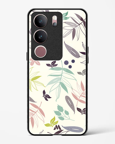 Autumn Leaves Glass Case Phone Cover (Vivo)