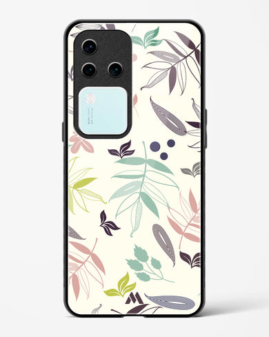 Autumn Leaves Glass Case Phone Cover (Vivo)