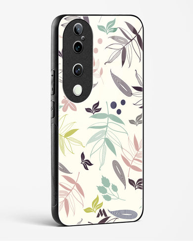 Autumn Leaves Glass Case Phone Cover (Vivo)