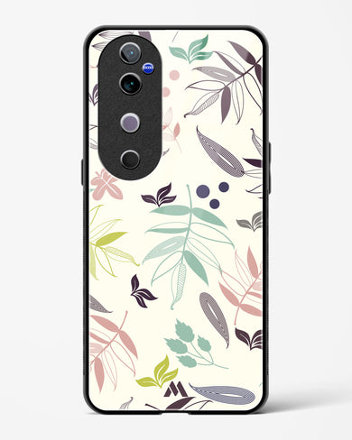 Autumn Leaves Glass Case Phone Cover (Vivo)