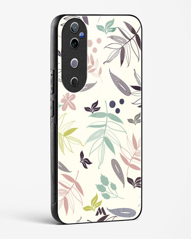 Autumn Leaves Glass Case Phone Cover (Vivo)