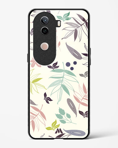 Autumn Leaves Glass Case Phone Cover (Vivo)