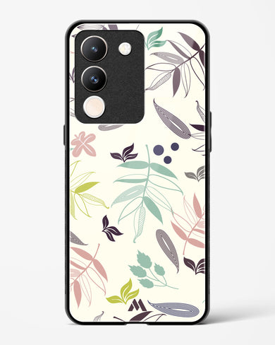 Autumn Leaves Glass Case Phone Cover (Vivo)