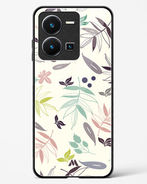 Autumn Leaves Glass Case Phone Cover-(Vivo)