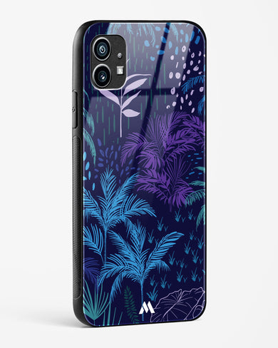 Midnight Grove Glass Case Phone Cover-(Nothing)