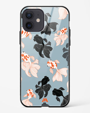 Siamese Fish Glass Case Phone Cover (Apple)