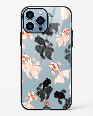 Siamese Fish Glass Case Phone Cover (Apple)