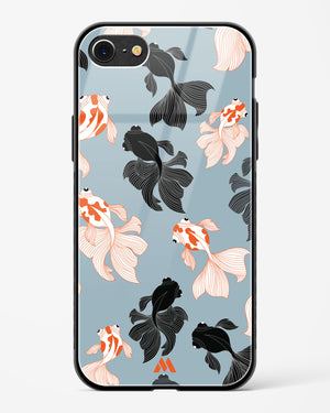 Siamese Fish Glass Case Phone Cover (Apple)