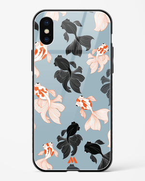Siamese Fish Glass Case Phone Cover (Apple)