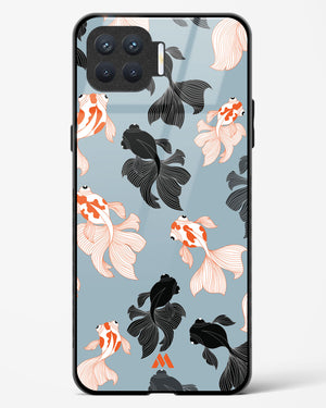 Siamese Fish Glass Case Phone Cover-(Oppo)