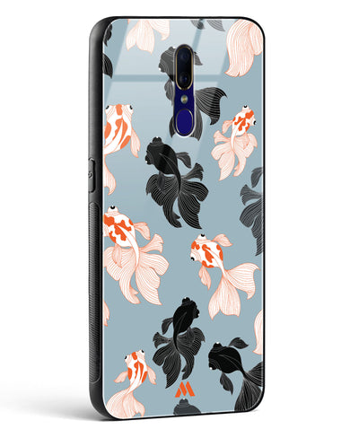 Siamese Fish Glass Case Phone Cover (Oppo)