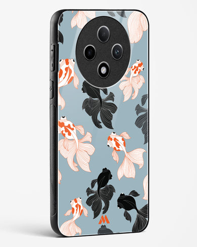 Siamese Fish Glass Case Phone Cover (Oppo)