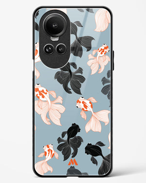 Siamese Fish Glass Case Phone Cover (Oppo)