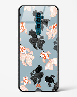 Siamese Fish Glass Case Phone Cover (Oppo)