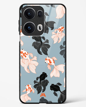 Siamese Fish Glass Case Phone Cover (Oppo)