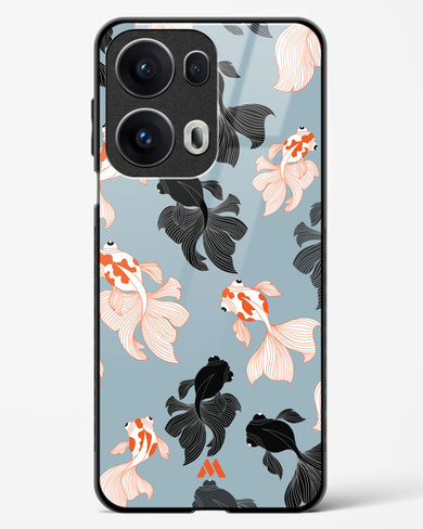 Siamese Fish Glass Case Phone Cover (Oppo)