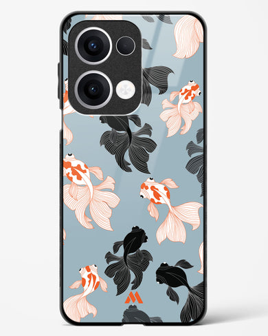 Siamese Fish Glass Case Phone Cover (Oppo)