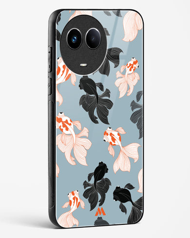 Siamese Fish Glass Case Phone Cover (Realme)