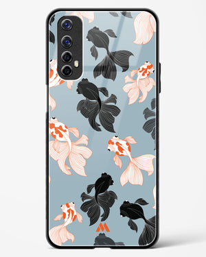 Siamese Fish Glass Case Phone Cover-(Realme)
