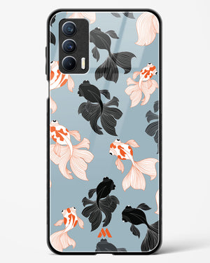 Siamese Fish Glass Case Phone Cover-(Realme)