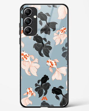 Siamese Fish Glass Case Phone Cover-(Samsung)
