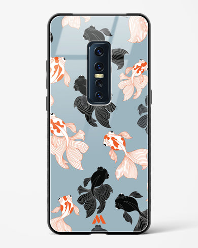 Siamese Fish Glass Case Phone Cover (Vivo)