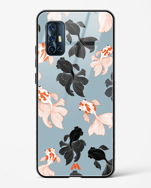 Siamese Fish Glass Case Phone Cover (Vivo)