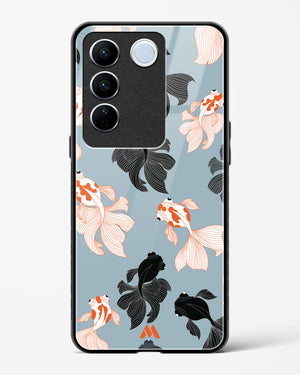 Siamese Fish Glass Case Phone Cover (Vivo)