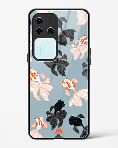 Siamese Fish Glass Case Phone Cover (Vivo)