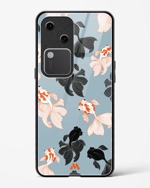 Siamese Fish Glass Case Phone Cover (Vivo)
