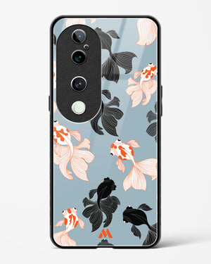 Siamese Fish Glass Case Phone Cover (Vivo)