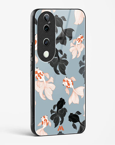Siamese Fish Glass Case Phone Cover (Vivo)