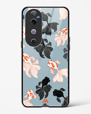 Siamese Fish Glass Case Phone Cover (Vivo)