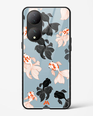 Siamese Fish Glass Case Phone Cover (Vivo)