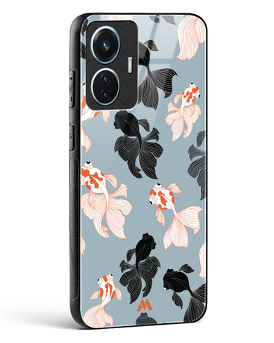 Siamese Fish Glass Case Phone Cover (Vivo)