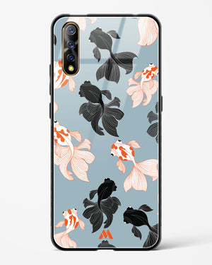 Siamese Fish Glass Case Phone Cover-(Vivo)