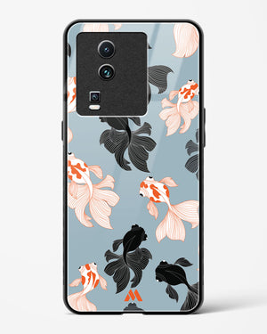 Siamese Fish Glass Case Phone Cover-(Vivo)